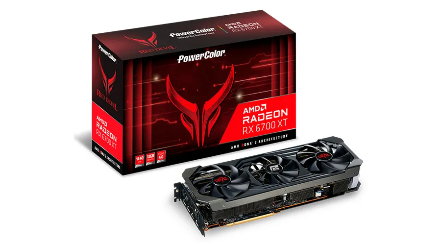 Powercolor Radeon RX 6700 XT Red Devil 12GB - Graphics card